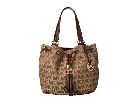 michael kors jet set item large gathered tote in beige|michael kors jet set duffle.